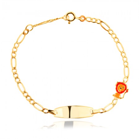 Златна детска гривна Lion Златна детска гривна Lion