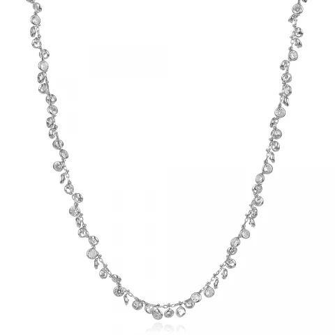 Сребърно колие Zirconia
