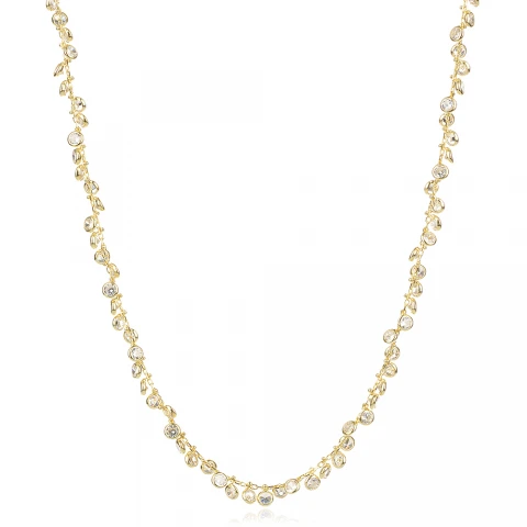 Сребърно колие Zirconia