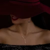 Сребърнo колие звездички Сребърнo колие звездички