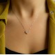 Сребърнo колие Heart Swarovski (Колиета) Сребърнo колие Heart Swarovski - Колиета