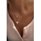 Сребърно двойно колие Heart Сребърно двойно колие Heart