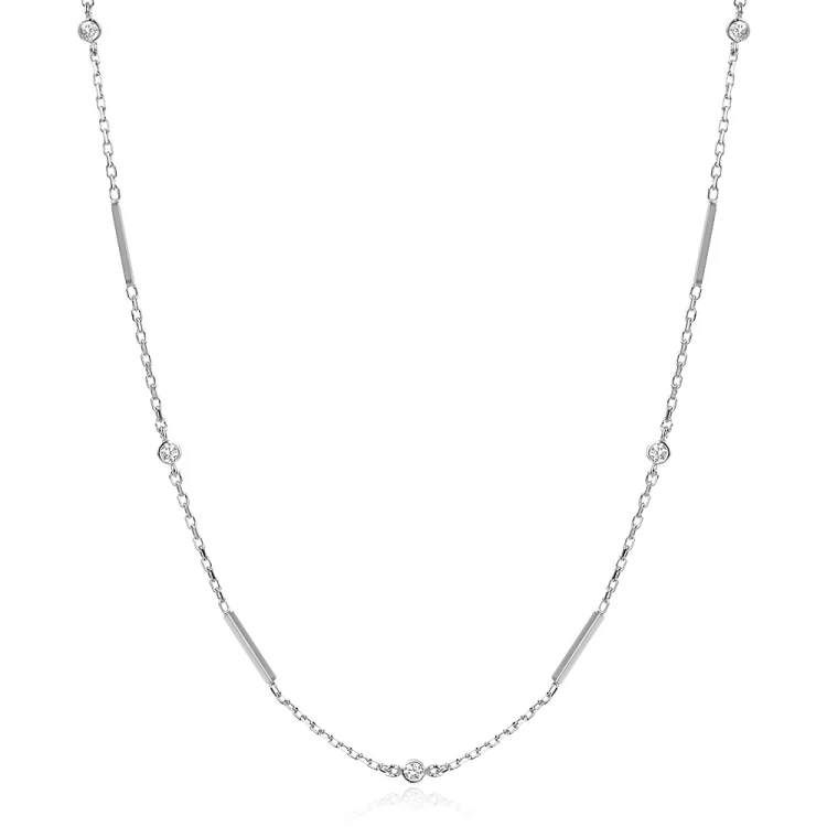 Сребърно колие Line Brilliance Сребърно колие Line Brilliance