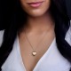 Сребърно колие Heart Photo Locket (8-ми март) Сребърно колие Heart Photo Locket - 8-ми март
