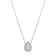 Сребърно колие Luxe