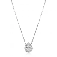 Сребърно колие Luxe