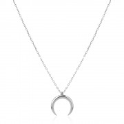 Сребърно колие Moon 