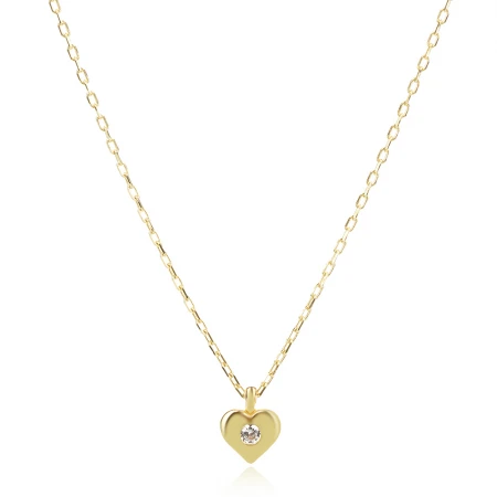 Сребърно колие Mini Heart Оne Сребърно колие Mini Heart Оne