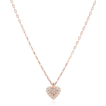 Сребърно колие Mini Heart All Сребърно колие Mini Heart All