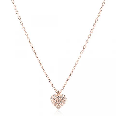 Сребърно колие Mini Heart All