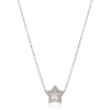 Сребърно колие Luxury star