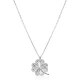 Сребърно колие Shining Clover