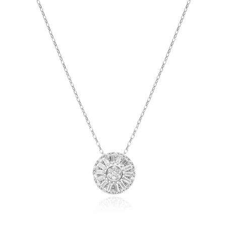 Сребърно колие Luxury Circle Сребърно колие Luxury Circle