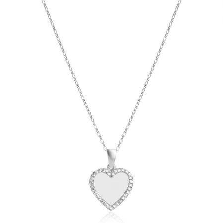 Сребърно колие Polished Heart Сребърно колие Polished Heart