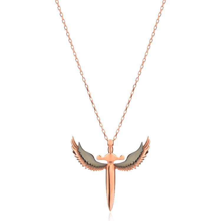 Сребърно колие Angel Wings - Колиета