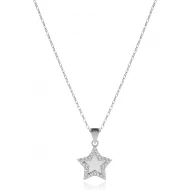 Сребърно колие Polished Star Сребърно колие Polished Star