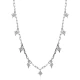 Сребърно колие Shining Star