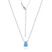 Сребърно Колие Opal