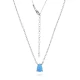 Сребърно Колие Opal