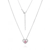Сребърно колие Rose Heart Сребърно колие Rose Heart