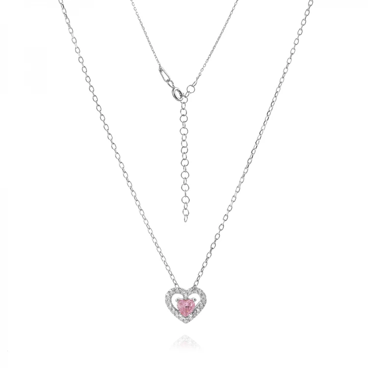 Сребърно колие Rose Heart Сребърно колие Rose Heart