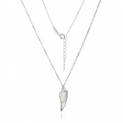 Сребърно колие Angel Wing