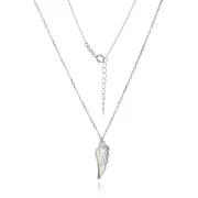Сребърно колие Angel Wing