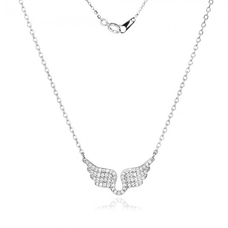 Сребърно колие Leta Wing