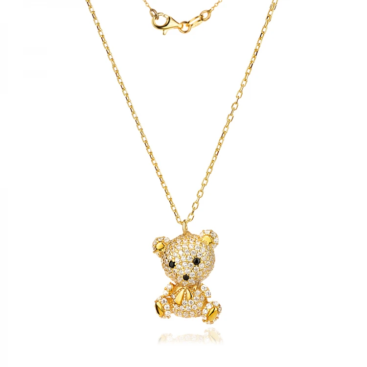 Сребърно колие Bear Сребърно колие Bear