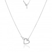 Сребърно колие Loria