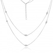 Сребърно колие Harmony