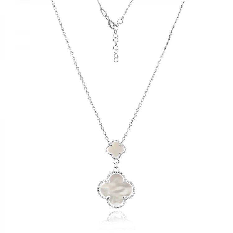 Сребърно колие Two Clover Сребърно колие Two Clover