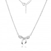 Сребърно колие Ribbon