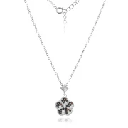 Сребърно колие Diamond Clover