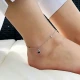 Сребърна гривна за крак Butterfly Сребърна гривна за крак Butterfly