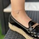 Сребърна гривна за крак Deer - Гривни за Крак