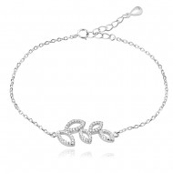 Сребърна гривна Leaf Сребърна гривна Leaf