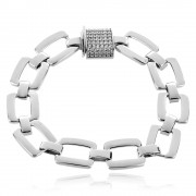 Сребърна гривна Astia