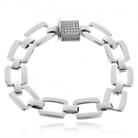 Сребърна гривна Astia