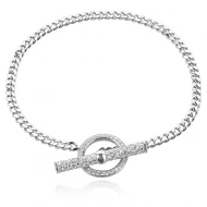 Сребърна гривна Cuban Key Сребърна гривна Cuban Key