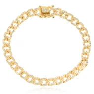 Сребърна гривна Cuban bracelet Сребърна гривна Cuban bracelet