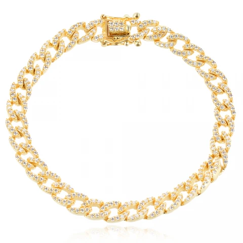 Сребърна гривна Cuban bracelet