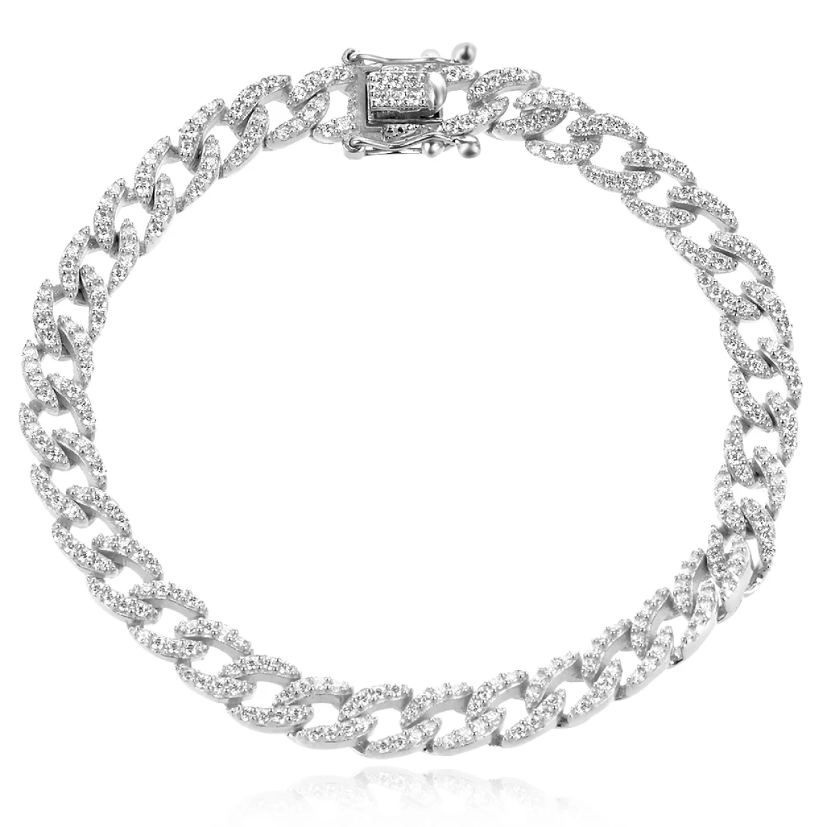 Сребърна гривна Cuban bracelet Сребърна гривна Cuban bracelet