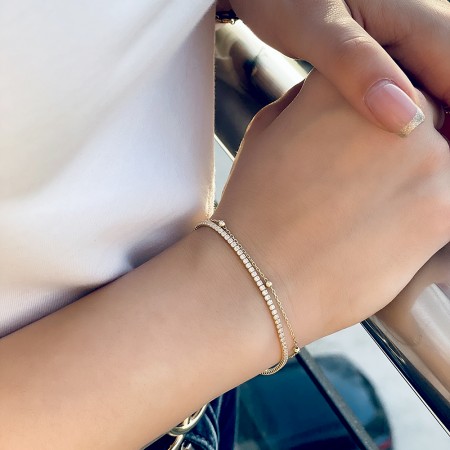 Сребърна гривна Ball Tennis Сребърна гривна Ball Tennis