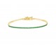 Thin Gemstone Tennis Bracelet - 8-ми март