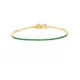 Thin Gemstone Tennis Bracelet Thin Gemstone Tennis Bracelet