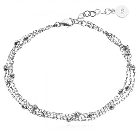 Сребърнa гривна Minimal 