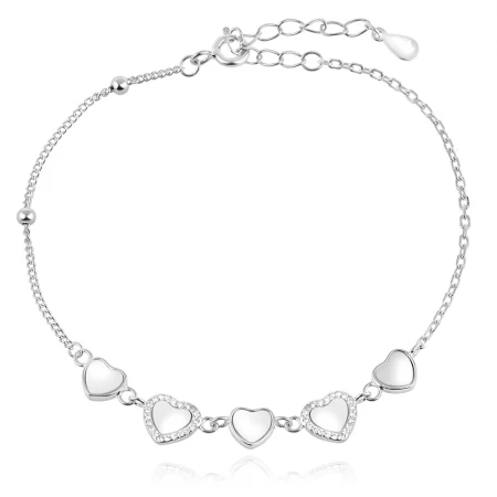 Сребърнa гривна Pure Love Сребърнa гривна Pure Love