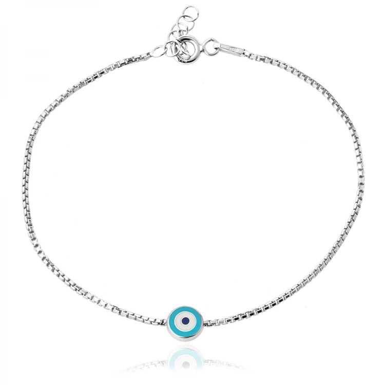Сребърнa гривна Blue eye Сребърнa гривна Blue eye