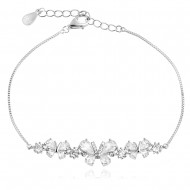 Сребърнa гривна Redia